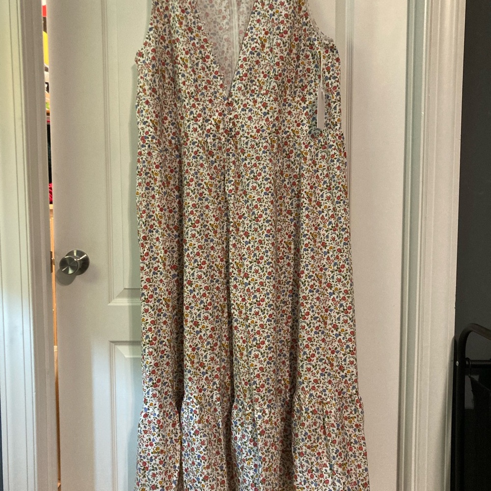 Reformation Floral Maxi Dress - Multicolor
